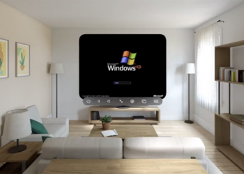 想不到 Apple Vision Pro 居然可以跑 Windows XP，開發者有勇氣拿去原型機上跑嗎？