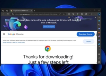 Microsoft Edge 被人發現將 Chrome 安裝檔判定成「潛在有害應用」，不過應該是意外