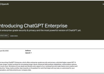 ChatGPT Enterprise 企業版正式登場！GPT-4 無限用、速度快 2 倍、安全性更高