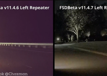 告別土黃畫面，Tesla 以韌體升級舊有 FSD 相機的色彩與低光表現