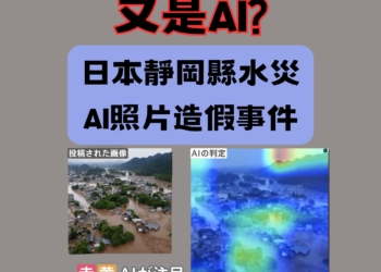 AI生成的圖片越來越逼真：日本靜岡縣水災AI照片造假事件讓問題浮出水面