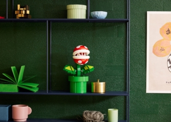 樂高公開將於 11 月推出的《超級瑪利歐兄弟》系列全新主題「食人花」套組，價格為 59.99 美元