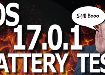 iOS 17.0.1 電池續航測試