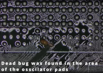 RTX 4090 維修有夠驚，國外 Youtuber 卸除 GPU 晶片發現居然有蟲