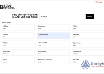 CC Search Portal 快速搜尋 15 個提供 CC 授權平台網站，快速找出你需要的免費素材