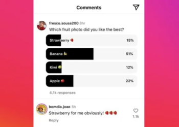 Instagram 將支援留言投票功能，Reels 跟貼文都可以唷！