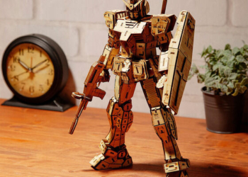 竹製鋼彈看過嗎?不需工具和膠水，僅靠拼裝就可以完成的RX-78-2鋼彈