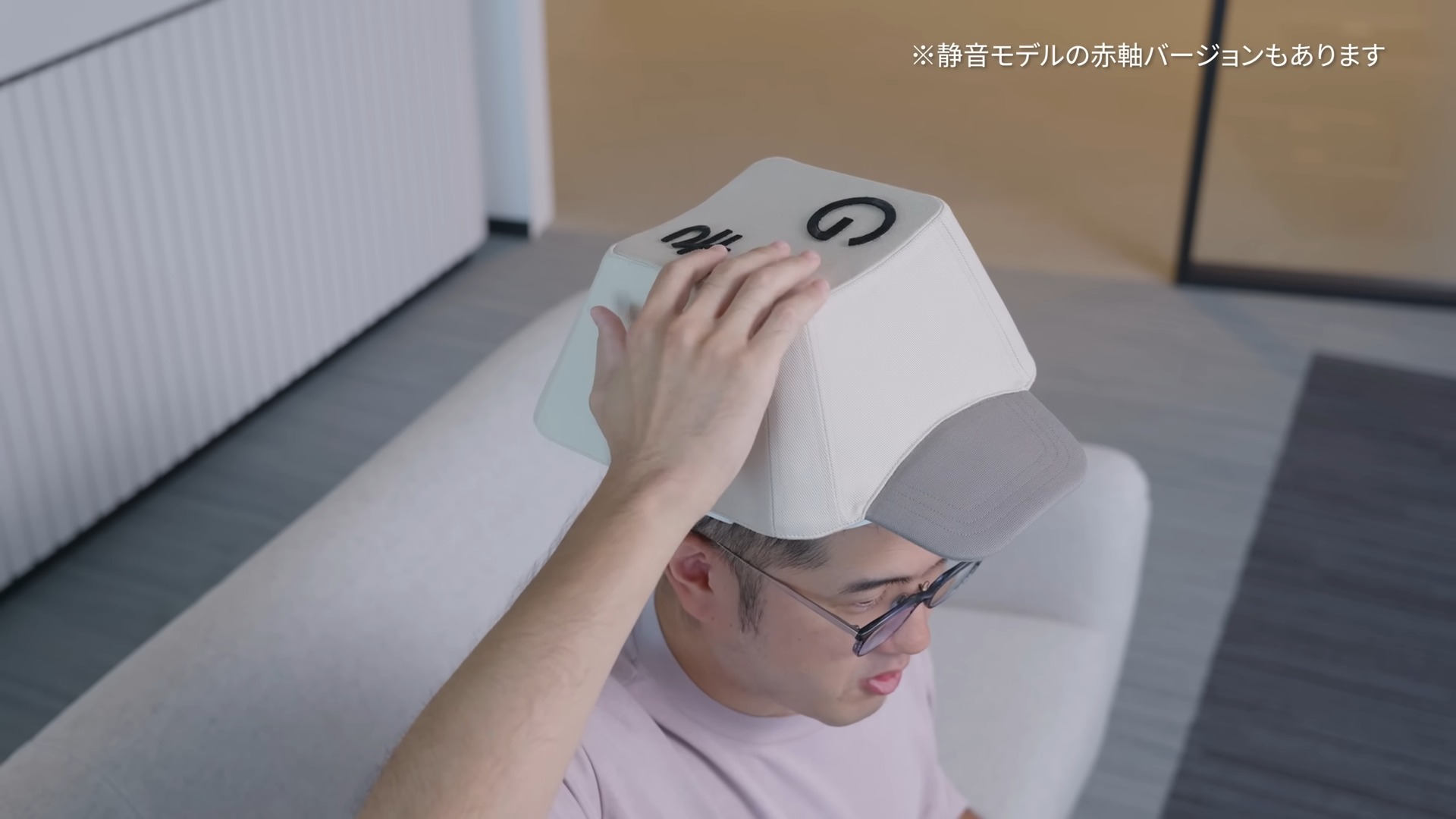 Google 日本最新力作!放在頭上使用的帽子鍵盤 Gboard CAPS - 電腦王阿達