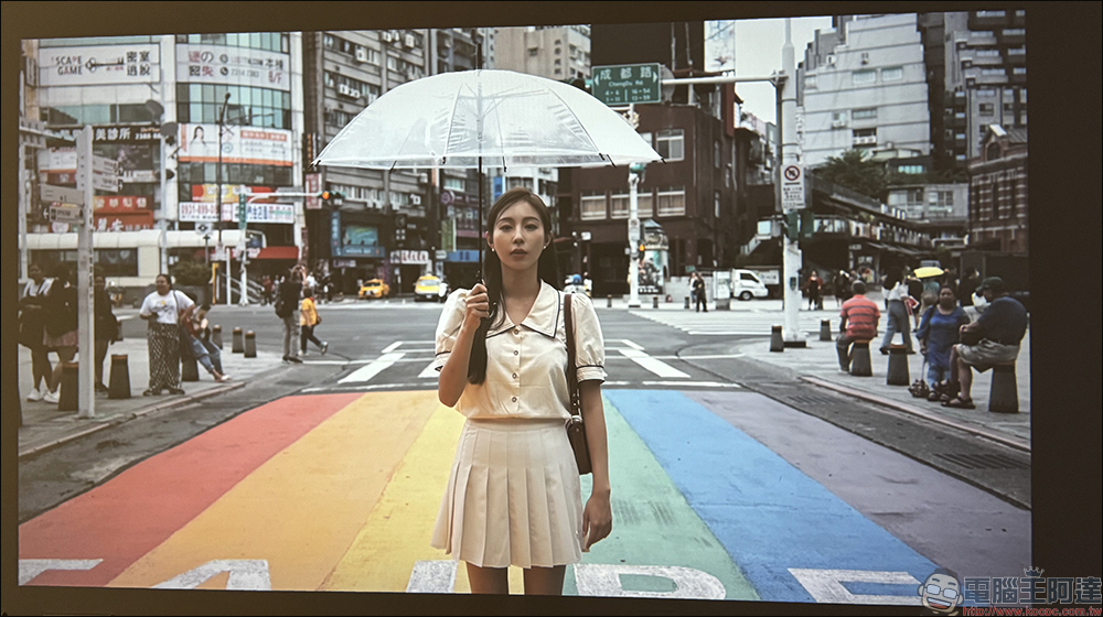 峰米 Xming page 1 智慧微型投影機開箱｜世界第一真實流明 GoogleTV 微型投影機，內建 Google TV & NETFLIX 官方授權，高品質影音真實呈現 - 電腦王阿達