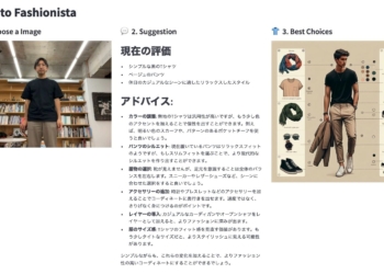 從頭到腳給你時尚提案 日本網友結合GPT-4 Vision API、DALL-E3打造 AI 時尚顧問