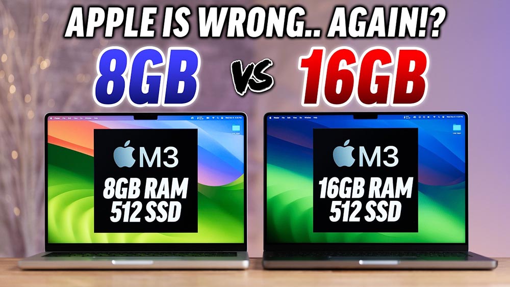 8GB vs 16GB M3 MacBook Pro，這部實測影片告訴你為什麼應該選擇 16GB - 電腦王阿達