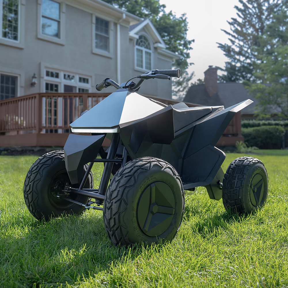 已符安全標準，致敬 Cybertruck 皮卡的 Cyberquad 電動玩具車再次上架特斯拉官網 - 電腦王阿達