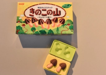 日本明治將推出搭載AI即時翻譯系統的「蘑菇山造型無線耳機」