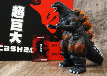哥吉拉紅蓮公仔 icash2.0