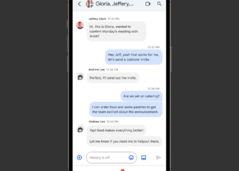 Google Chat 將訊息泡泡支援延伸至 iPhone