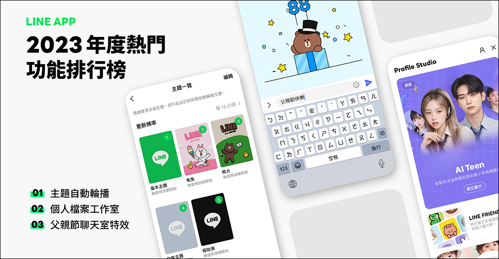 LINE 公布 2023 台灣用戶年度愛用功能排行榜，最受歡迎的是這 10 項功能！ - 電腦王阿達