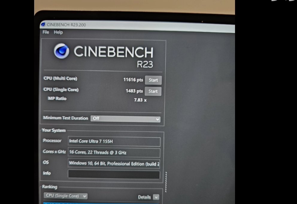 中國搶先爆料 Ultra 7 155H 和 Ultra 5 125H 的跑分實測，內顯比 AMD 780M 還快，但續航似乎沒特別亮眼 - 電腦王阿達