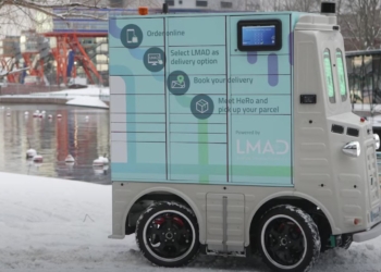 芬蘭正在試驗自主運送機器人 HeRo 希望能夠改善物流的最後一哩路