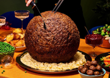 火雞大小的巨無霸烤肉丸