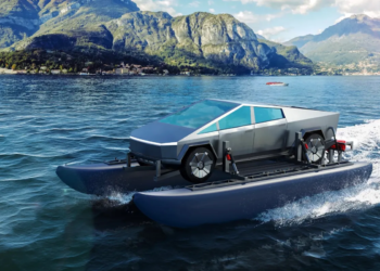 特斯拉 Cybertruck 將會推出改裝套裝 馬斯克宣稱可在水面上當船使用