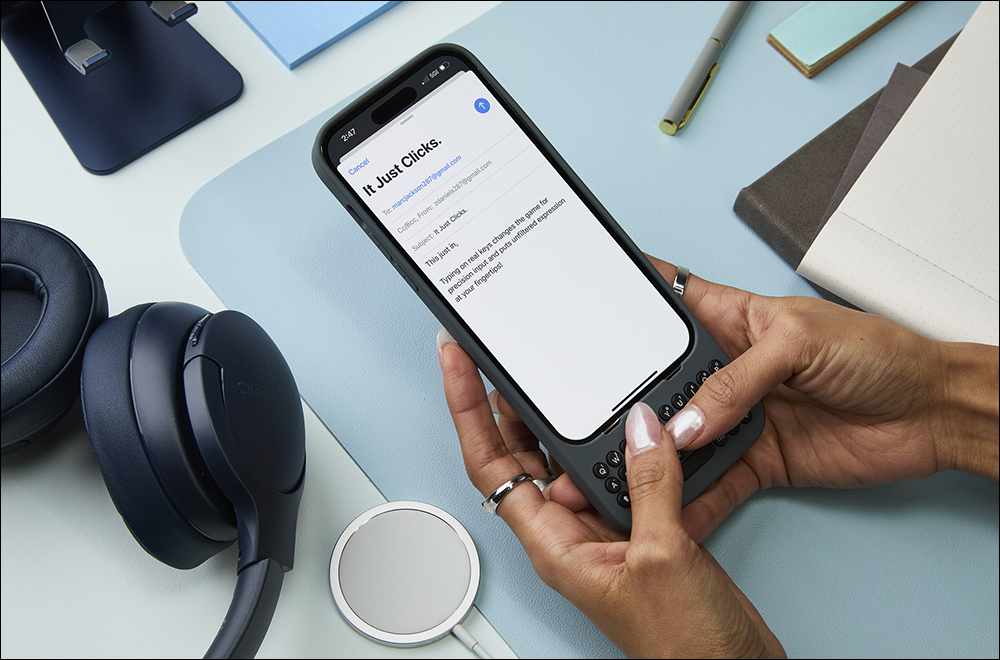 Clicks 推出 iPhone 實體鍵盤殼，不僅保護手機，還能享受實體按鍵的按壓手感！（iPhone 15 Pro 系列與 iPhone 14 Pro 適用） - 電腦王阿達