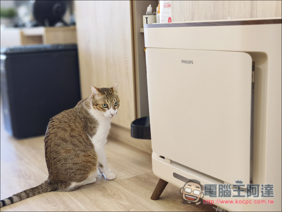 PHILIPS飛利浦【毛小奈】寵物抗敏空氣清淨機開箱：獨家浮毛濾淨科技，打造毛小孩的清新空氣天堂 - 電腦王阿達