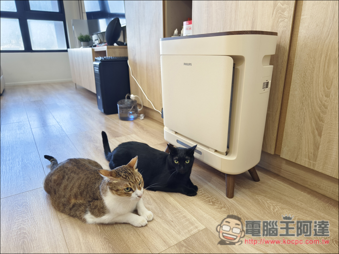 PHILIPS飛利浦【毛小奈】寵物抗敏空氣清淨機開箱：獨家浮毛濾淨科技，打造毛小孩的清新空氣天堂 - 電腦王阿達