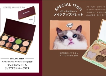 日本哈根達斯和高級巧克力推出可愛口紅眼影附錄，台灣也能買的到