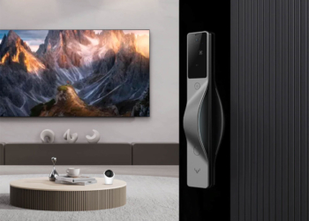 最美「鹿客 LOCKIN V5 Max 9 合 1 掌靜脈智慧門鎖」開箱實測：高質感流線設計、9 種開鎖方式、C級頂尖鎖芯，守護你的門戶安全