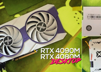 中國開始出現 RTX 4080M 和 RTX 4090M 魔改成桌機顯卡販售