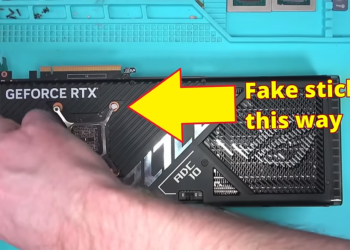 糟糕的假 RTX 4090 拼裝卡流竄市場，還是從美國 Amazon 賣出