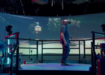 迪士尼新發明 HoloTile 地板，改變 VR 遊戲沉浸感低和空間感受限的問題