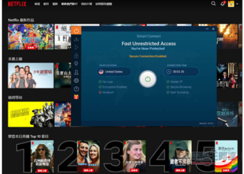 每月只需 1 美金，一鍵輕鬆解除全球影音網站的地區內容限制 (Netflix 至少 7 個國家)