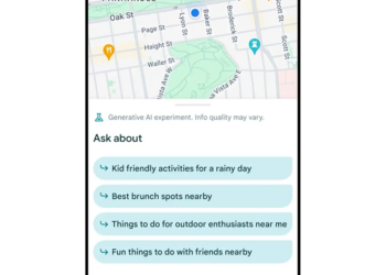 更健談的地圖服務，Google Maps 將導入生成式 AI 搜尋功能