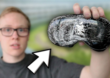 Apple Vision Pro 摔落測試影片現身，耐用度亮眼，但從高處摔落前玻璃還是可能完全粉碎