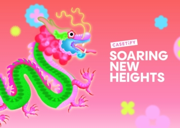 CASETiFY 推出農曆新年新春活動，迎接龍年到來