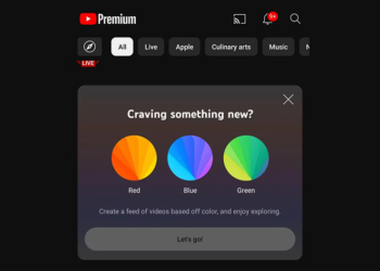 腦洞大開？YouTube 將可依「顏色」來推薦影片