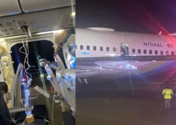 阿拉斯加航空波音 737 Max 9 艙門分離原因出爐，竟可能是根本沒有安裝上螺栓