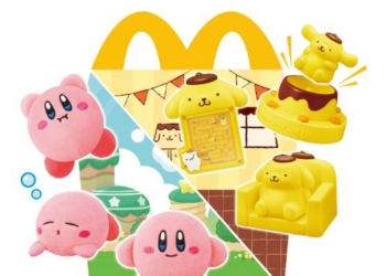 日本麥當勞推出 «星之卡比» 和 «布丁狗» 快樂兒童餐 居然還使用 AR 技術