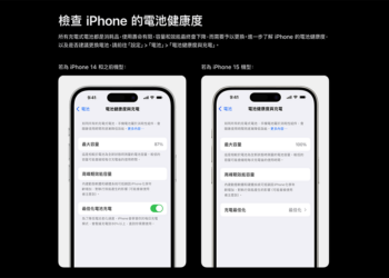 蘋果支援頁面揭露 iPhone 15 系列電池壽命「比預期要好（不少）」