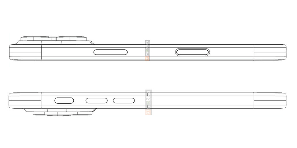 iPhone 16 Pro 最新 CAD 設計圖顯示將有更大的動作按鈕和全新的拍攝按鈕 - 電腦王阿達