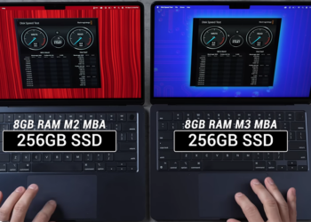 拆解顯示 M3 MacBook Air 基礎款「回到」雙 SSD 晶片規格