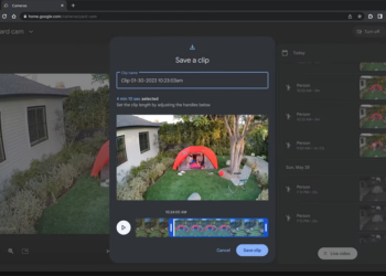 功能更完整！Google Home 網頁版針對監視器功能帶來重大更新