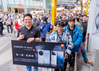 Xiaomi 14 Ultra 與 Xiaomi 14 單日預購量再創新高 展期朝聖的米粉們也超過上千人次