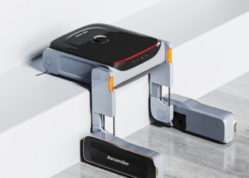 國外募資平台推出會爬樓梯的掃地機器人「MIGO Ascender」