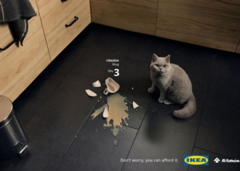 狗狗貓貓不小心打翻家中物品？IKEA 新廣告告訴你「別擔心，你有能力負擔得起。」