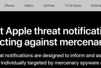 蘋果向印度等 91 個國家可能成為傭兵間諜軟體攻擊目標的用戶發布「威脅通知」