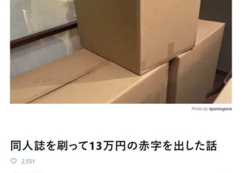 太過相信推特網友投票，評論同人誌作者慘賠 13 萬日幣