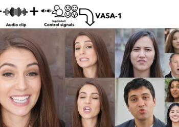 微軟研究所推出 VASA-1 架構 – 用單一照片和錄音生成逼真虛擬角色