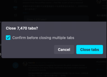 這超猛！國外 Firefox 用戶保存超過 7,400 個網頁分頁並持續二年的時間